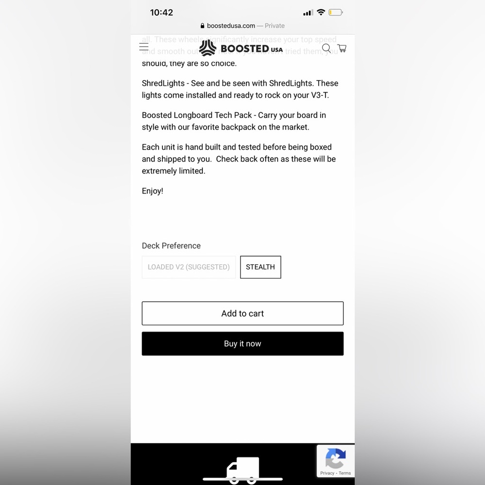 Boosted USA V3-T Longboard every optional upgrade - Picture 9 of 9